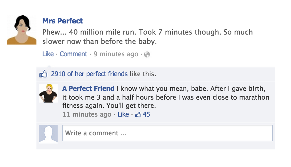 fitness social media updates