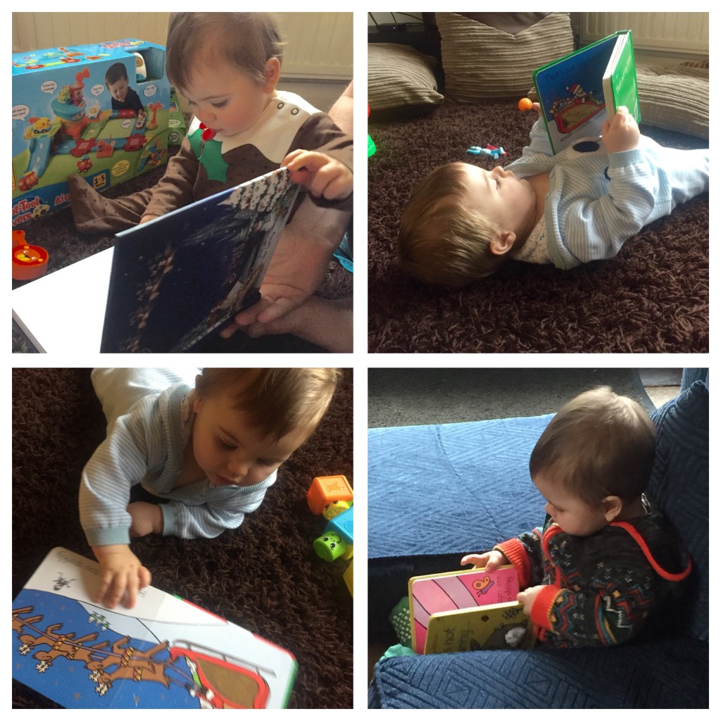 baby reading books